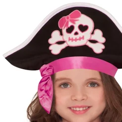Piratklänning Rosa Barn Maskeraddräkt