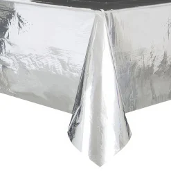 Plastduk Silver Metallic