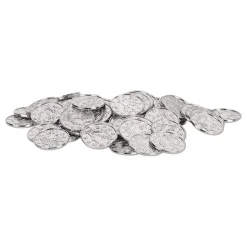 Plastmynt Silver