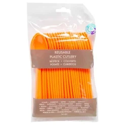 Plastskedar Orange