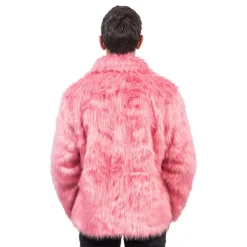 Pälsjacka Gammelrosa