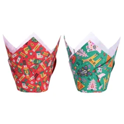 PME Cupcake Wrappers Julmotiv