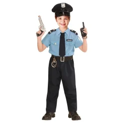 Polis Officer Barn Maskeraddräkt
