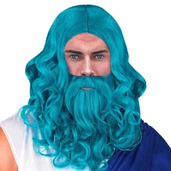 Poseidon Perukset Blå