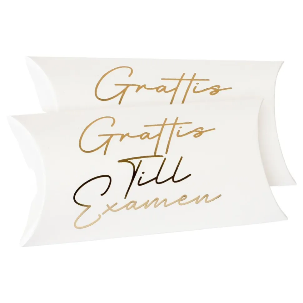 Presentboxar Grattis till Examen