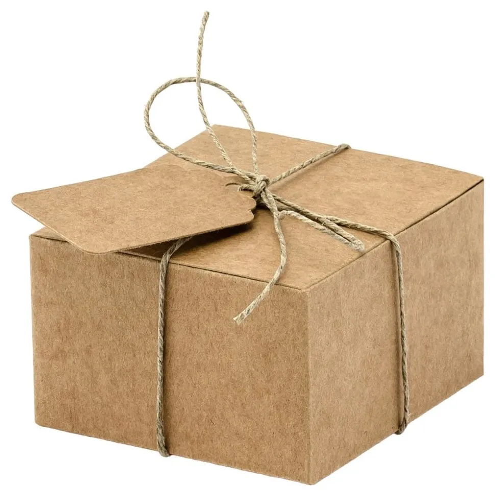 Presentboxar med Etiketter Natur