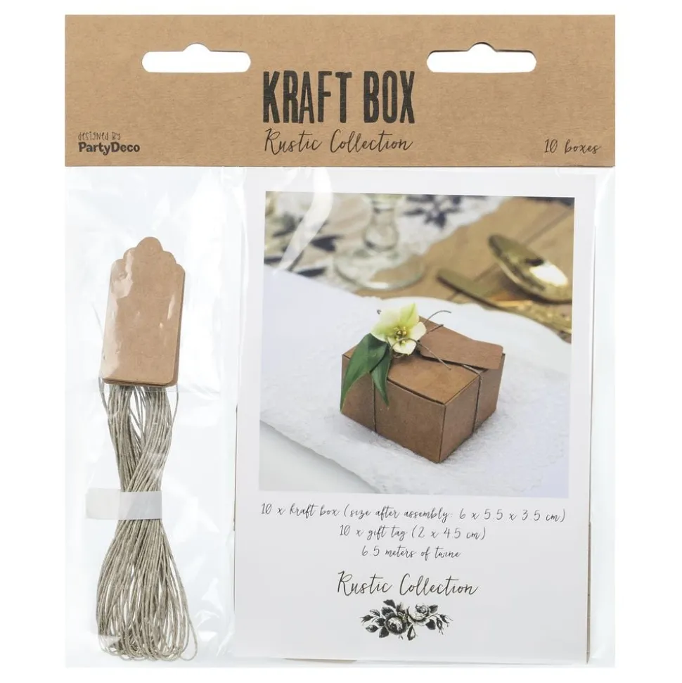 Presentboxar med Etiketter Natur