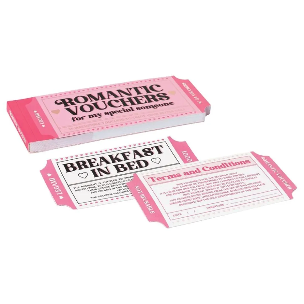 Presentkort Gift Vouchers Romantic