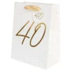 Presentpåse 40 Guld