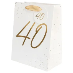 Presentpåse 40 Guld