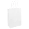 Presentpåse med Handtag Vit