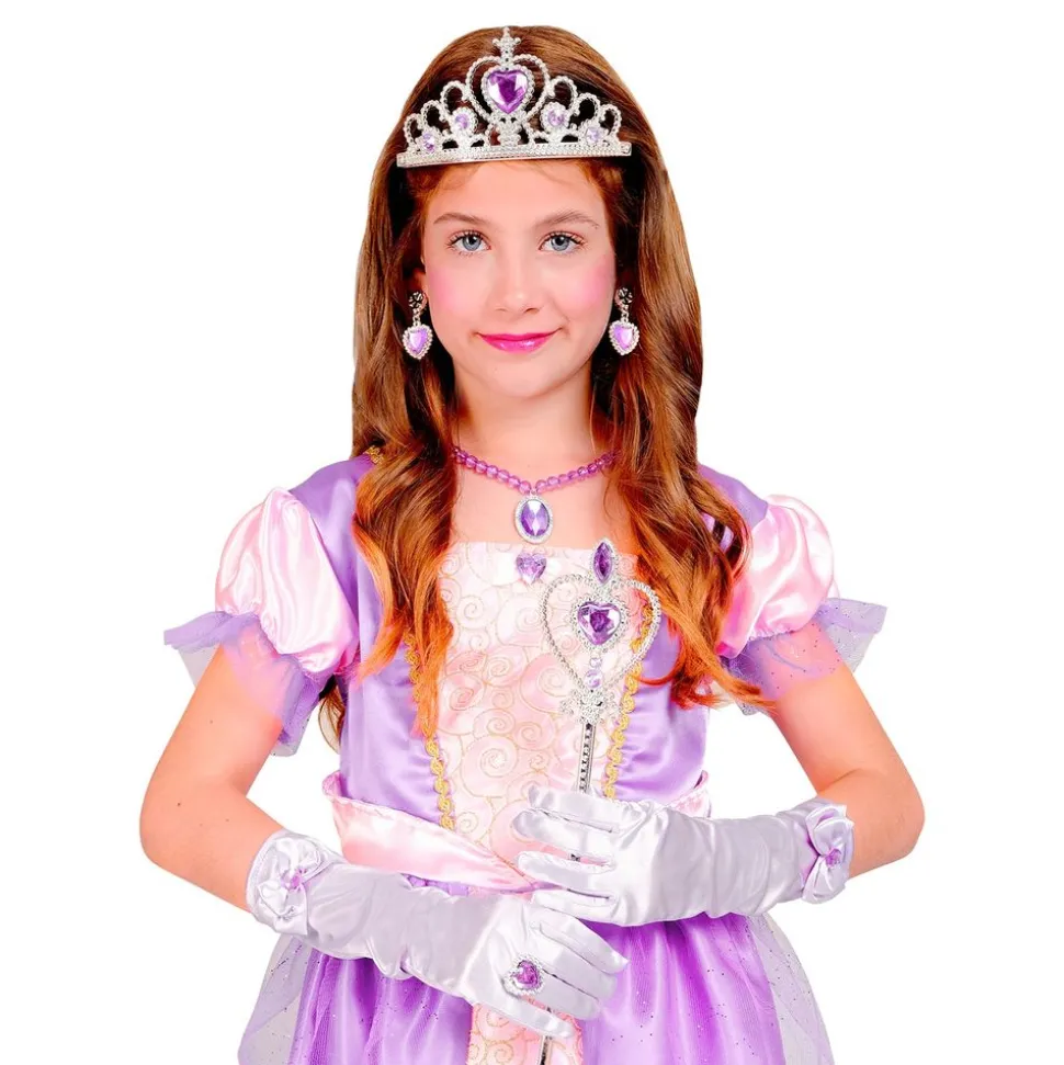 Prinsessa Tillbehörskit Lila för Barn