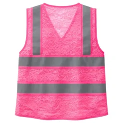 Reflexväst i Spets Neonrosa