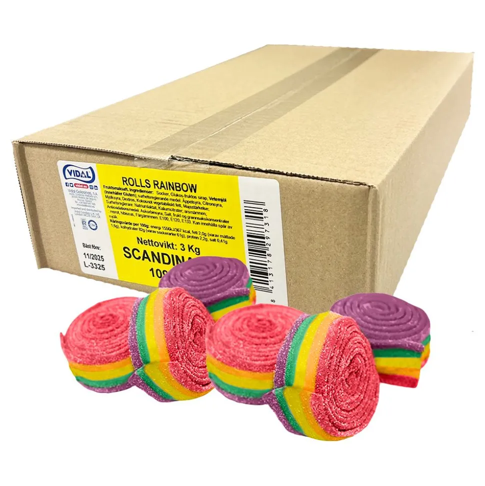 Regnbågsrolls Storpack