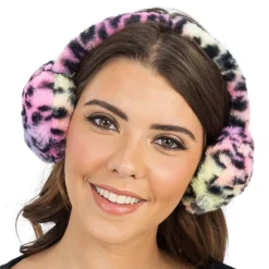 Öronmuffar Leopard Flerfärgade