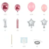 Rosa Ballongbukett 1 år