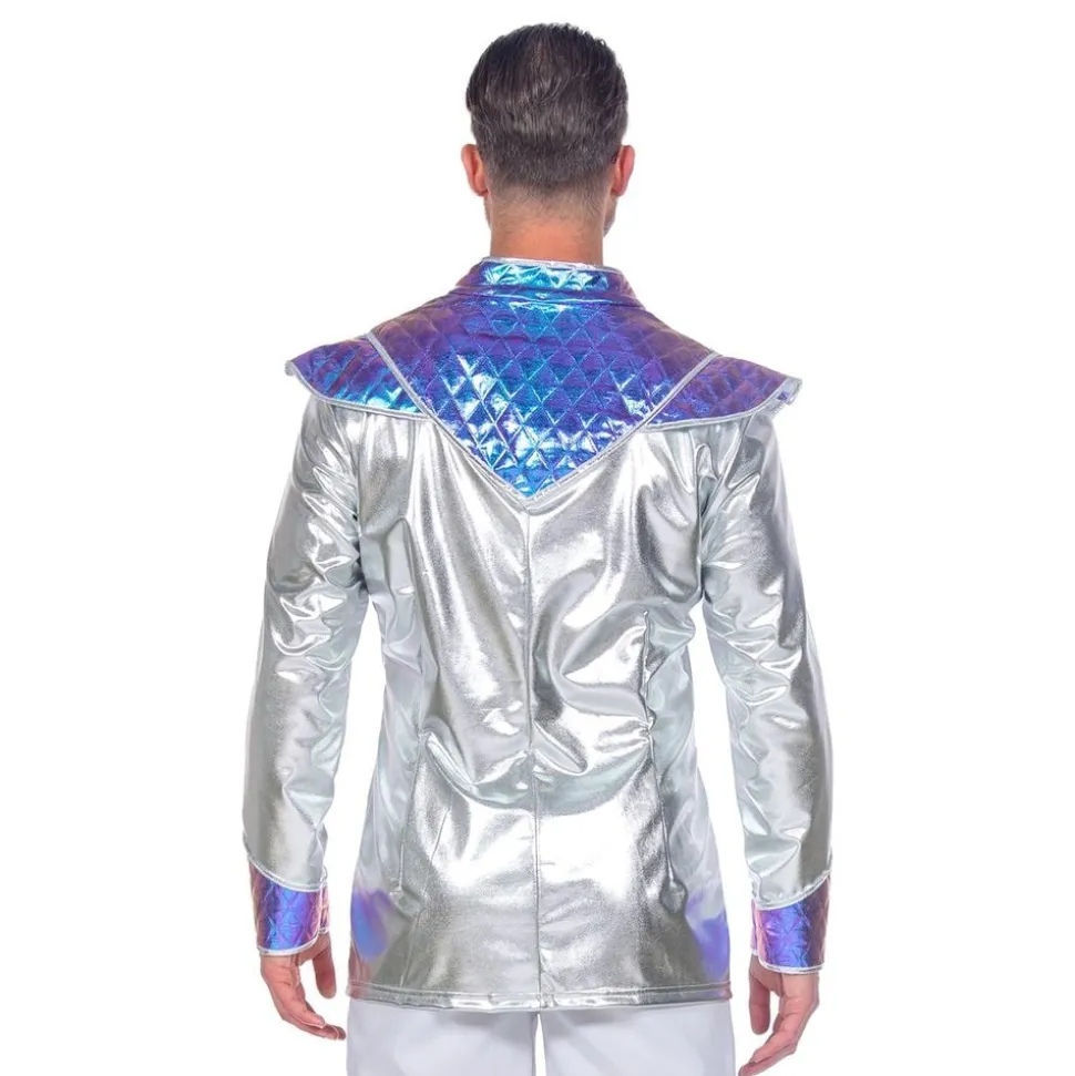Rymdkille Metallic Maskeraddräkt