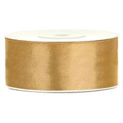 Satinband Guldfärgat