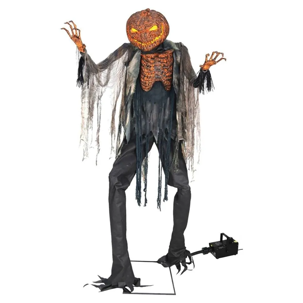 Scorched Pumpkin Animerad Prop