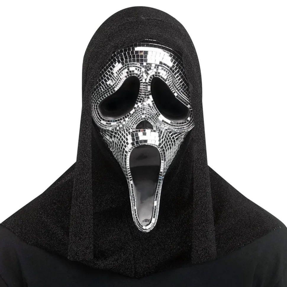 Scream Ghost Face Mirror Mask