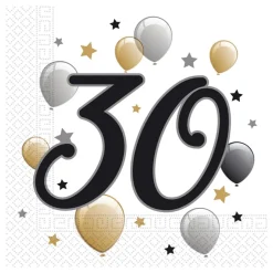 Servetter 30 Ballonger