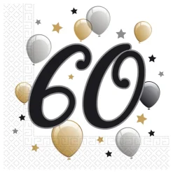 Servetter 60 Ballonger