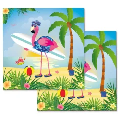 Servetter Cool Flamingo