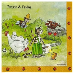 Servetter Hönor Pettson & Findus
