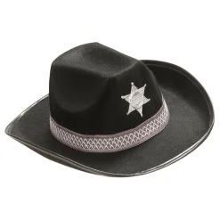 Sheriffhatt Svart