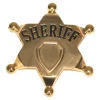 Sheriffstjärna i Metall
