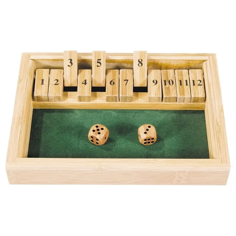 Shut The Box Bambu Brädspel