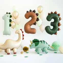 Sifferballong Dinosaurie