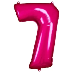 Sifferballong Rosa Metallic