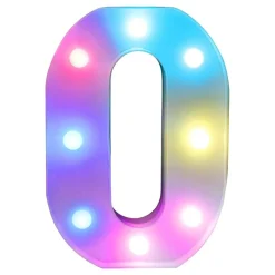 Siffra RGB med LED-Belysning