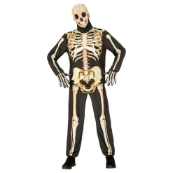 Skelett Tracksuit Maskeraddräkt