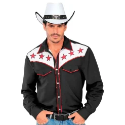 Skjorta Rodeo Cowboy Svart