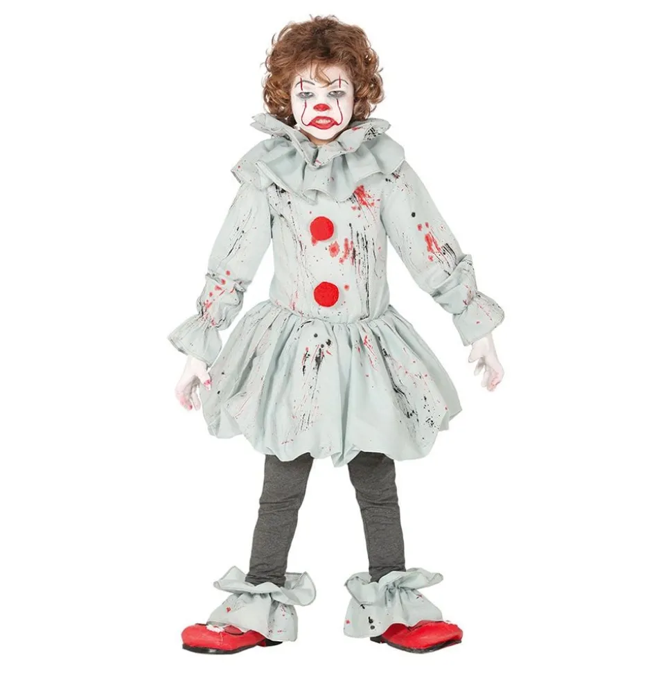 Skräckclown Barn Maskeraddräkt