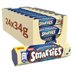 Smarties White Chocolate Tube Storpack