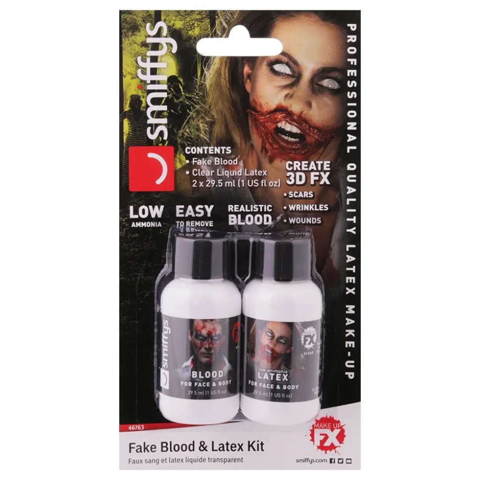 Smiffys Teaterblod & Flytande Latex