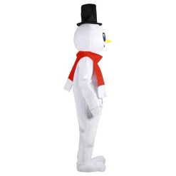 Snögubbe Maskot Deluxe Maskeraddräkt