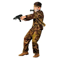 Soldat Barn Maskeraddräkt