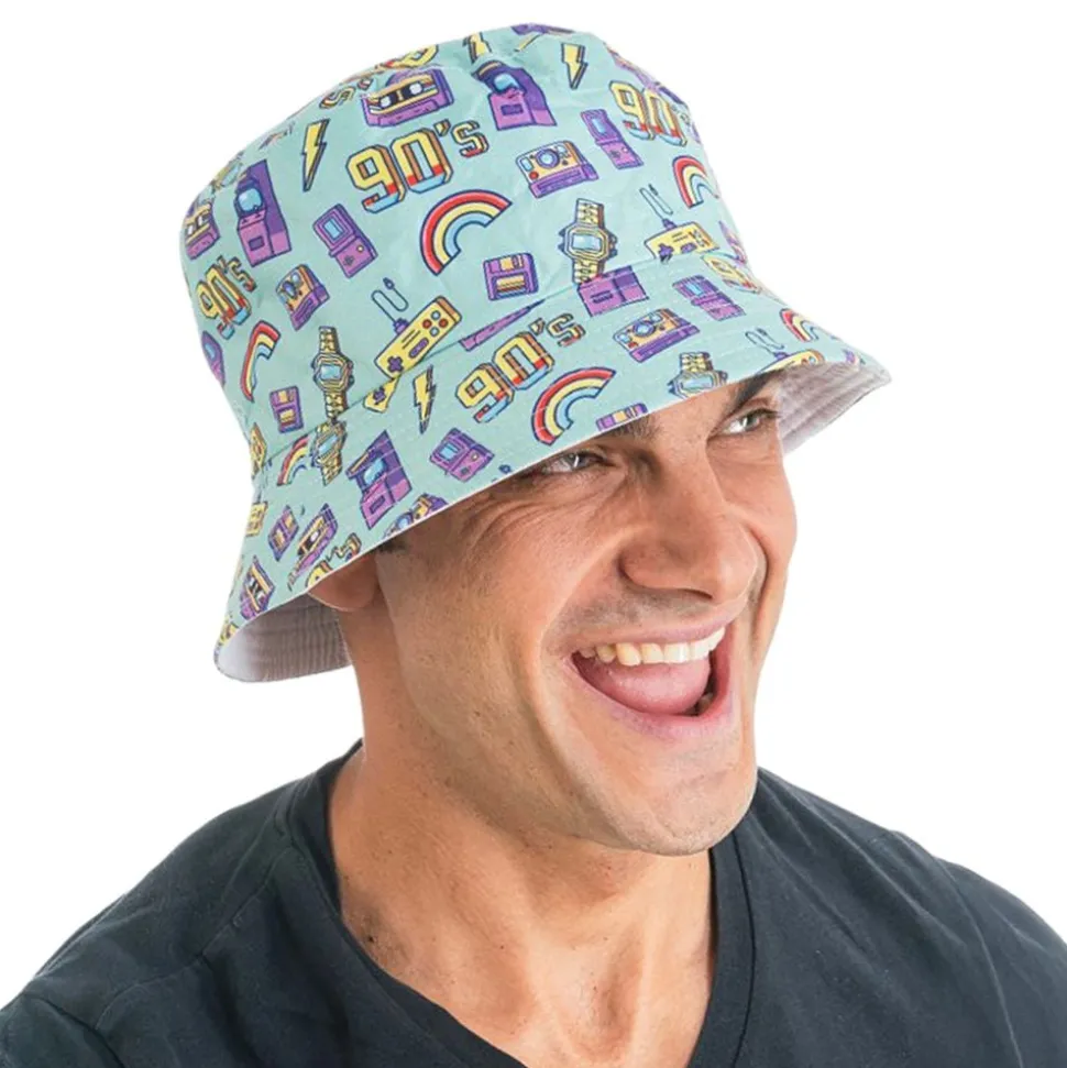 Solhatt 90's Blå