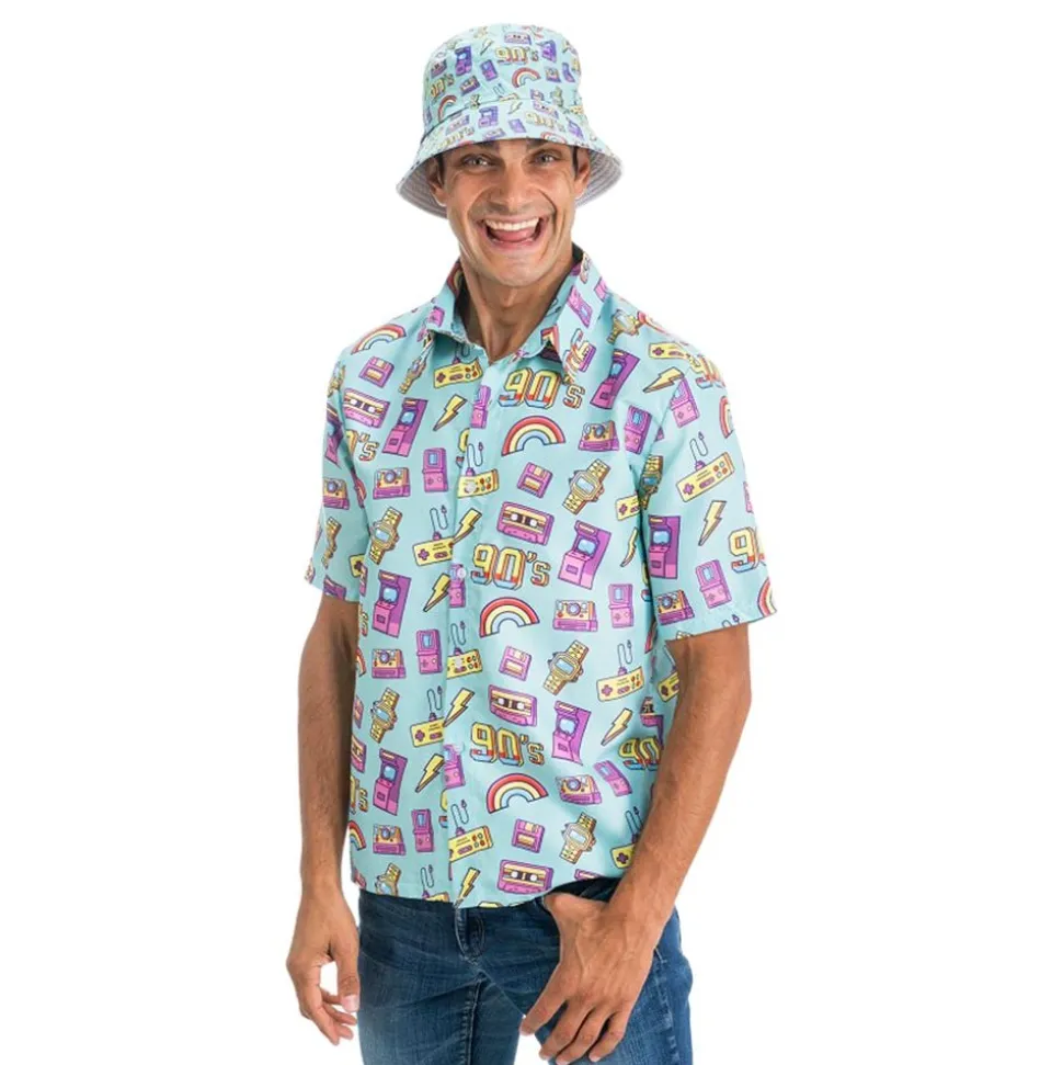 Solhatt 90's Blå
