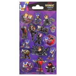 Stickers Sonic the Hedgehog Glitter