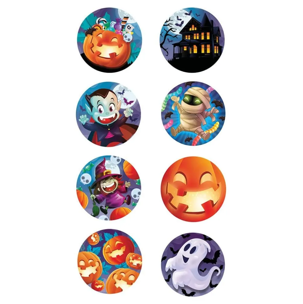 Stickers Halloween på Rulle
