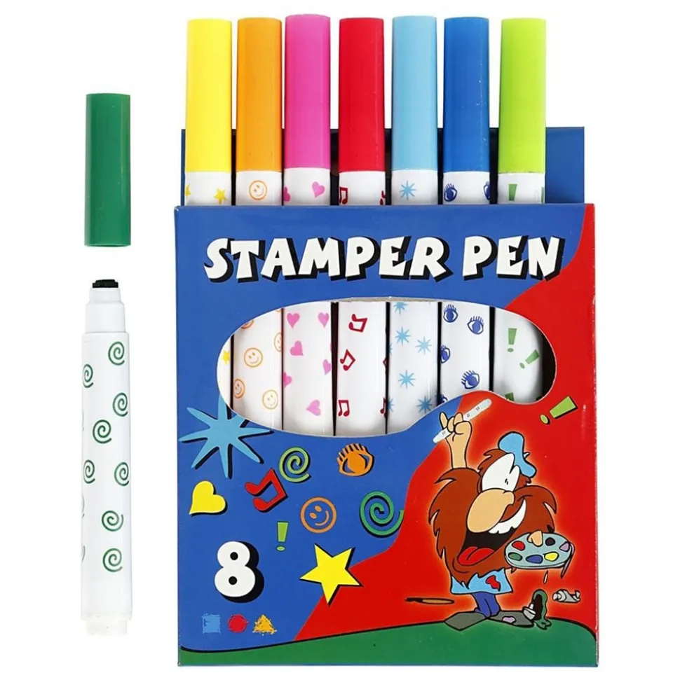 Stämpeltusch Mixade Färger