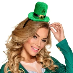 St Patrick's Day Diadem med Hatt