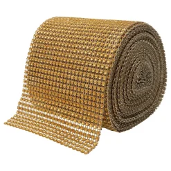 Strass Tyg på Rulle