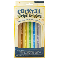 Sugrör i Glas med Drinkrecept