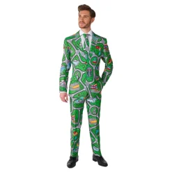 Suitmeister Carpet City Green Kostym